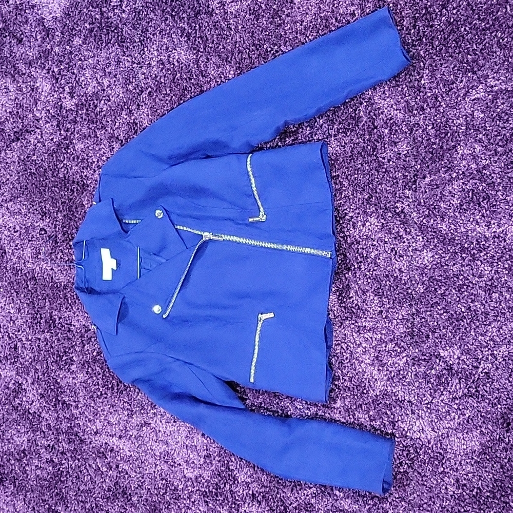 Michael Kors Moto Jacket Soft Outer Shell - image 1